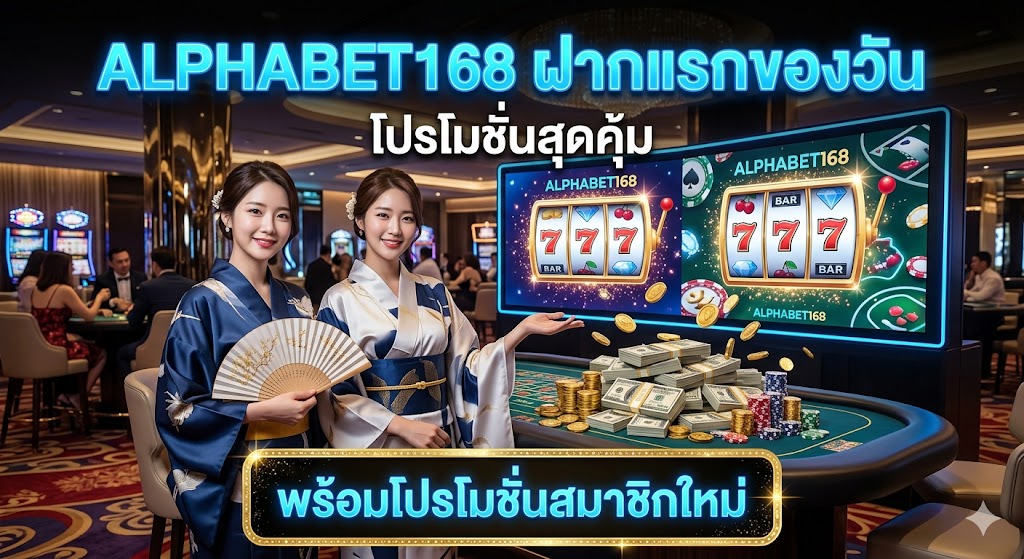 ALPHABET168 ฝากแรกของวัน